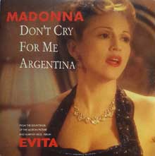 Madonna - Don't Cry for Me Argentina